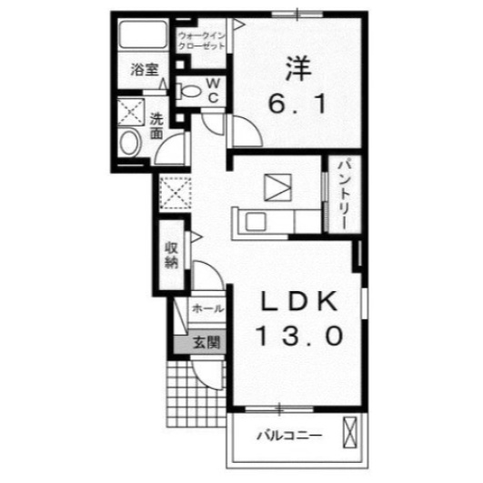 【間取り】 | レユシールＢ