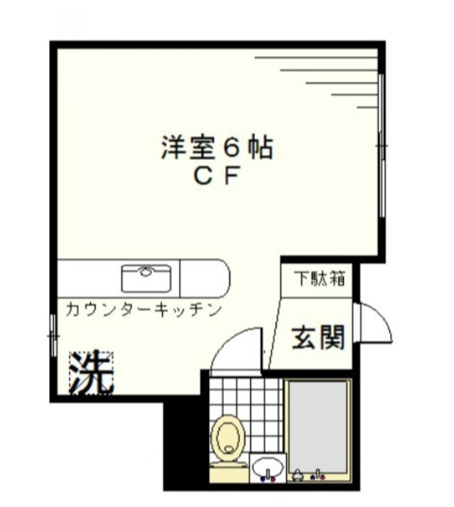 メゾンＳＩＭＯ の間取り|間取りです。