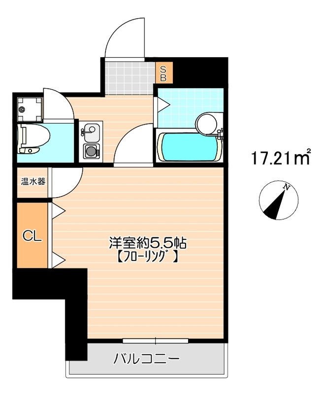 ライオンズマンション大博通りの間取り