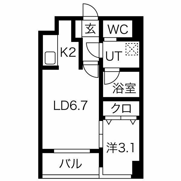 ビエネスタ向野の間取り