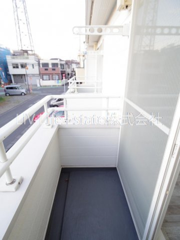 シュマン東村山のバルコニー