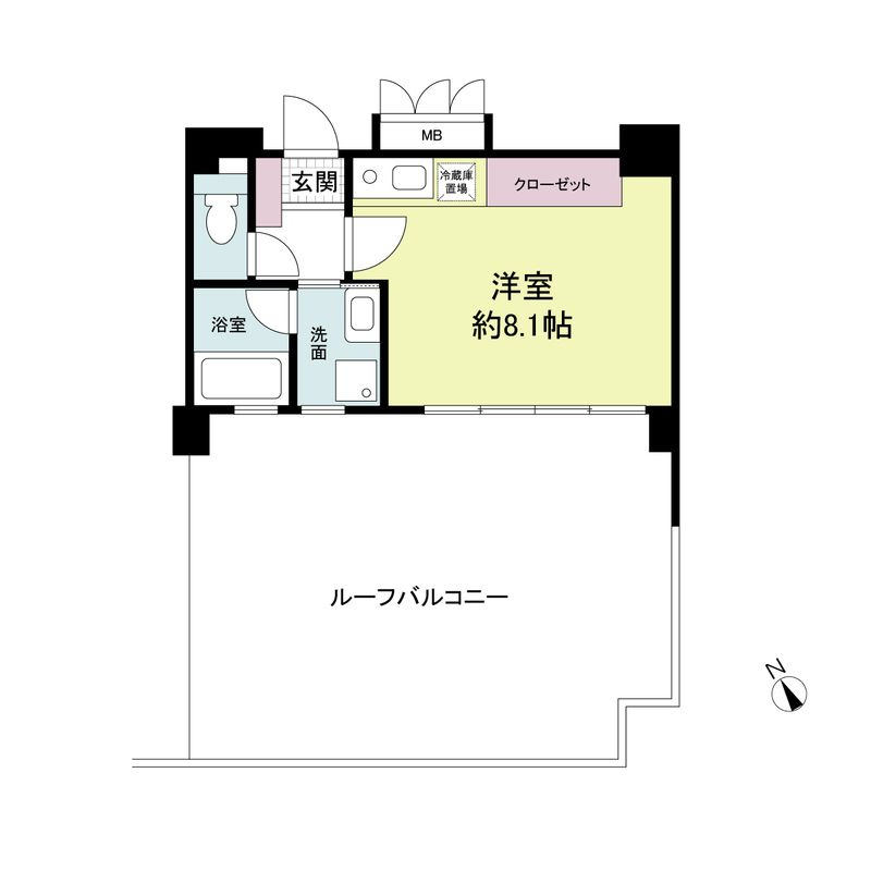 アーバングリーン神戸元町の間取り