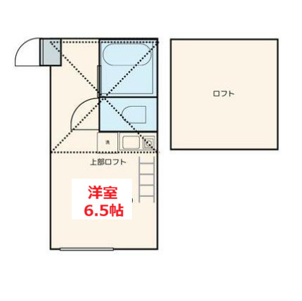 【間取り】 | フォンテーヌコート川崎 | お部屋の間取りです。