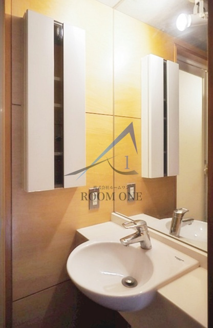 APARTMENT O2 の洗面所|洗面台です。