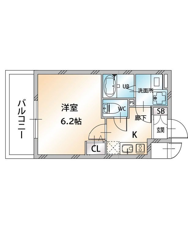 クオーレ神戸山手の間取り