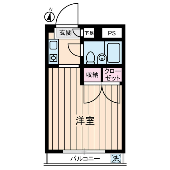 【間取り】 | ブライトコート壱番館