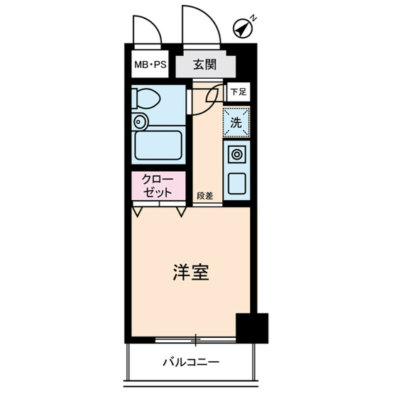 【間取り】 | アムス川崎（旧モナークマンション川崎）