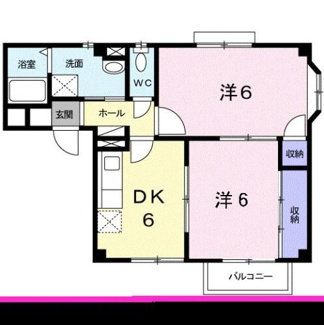 【間取り】 | アーバン不知火Ⅵ