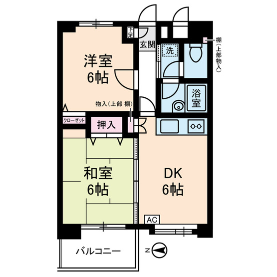 【間取り】 | カピトール川崎Ⅰ