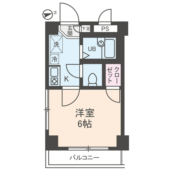 【間取り】 | ボヌール南麻布
