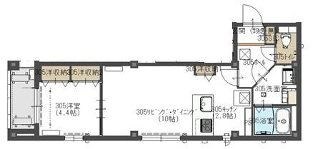 【間取り】 | fortezza leon　（フォルテッツア　レオン）