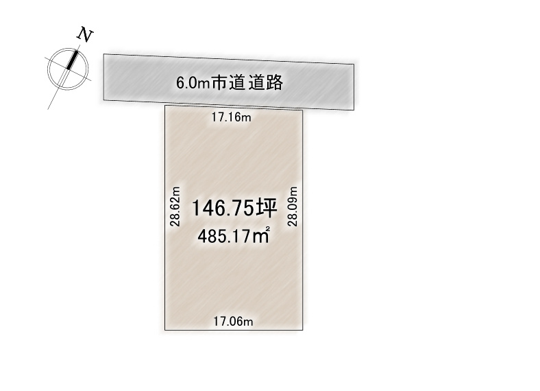 東区有楽　2935万円の土地図