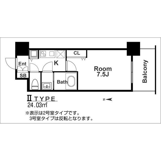 ウォークフォレスト御幸町の間取り