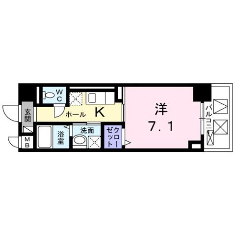 ＧＡＲＢＯの間取り