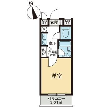 【間取り】 | ライオンズマンション荻窪館
