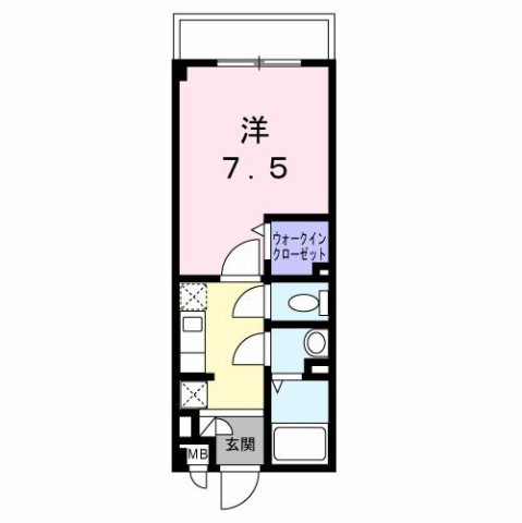 アミューズ千代の間取り