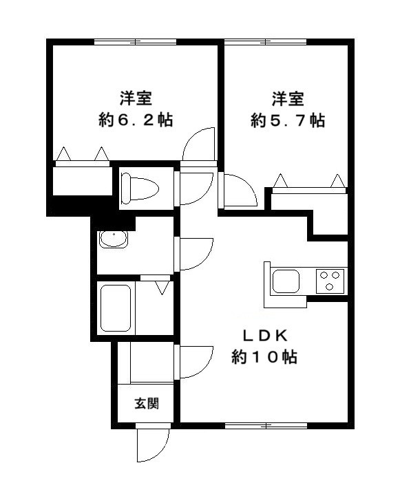 エスポワールの間取り