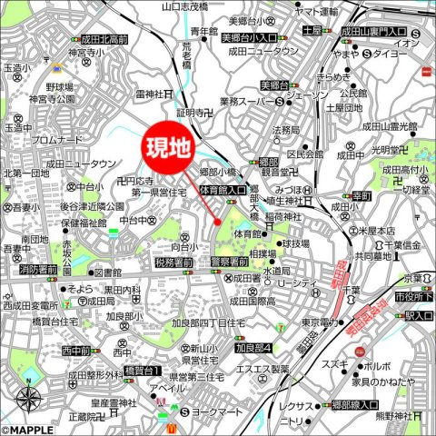 Gran Vialeの地図