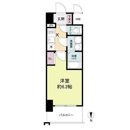 ORSUS大阪福島（旧リヴェント福島）の間取り