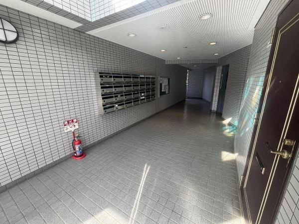 ウィステリア二子玉川のエントランス