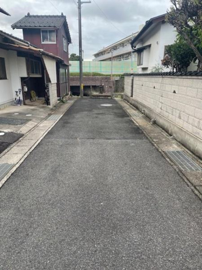 【前面道路含む現地写真】 | 学園南2丁目土地