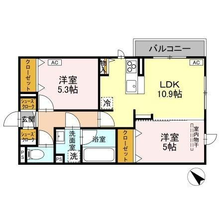 【間取り】 | リュミエール