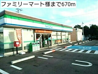サーレ・学園前Ⅱの周辺|ファミリーマート様まで670m
