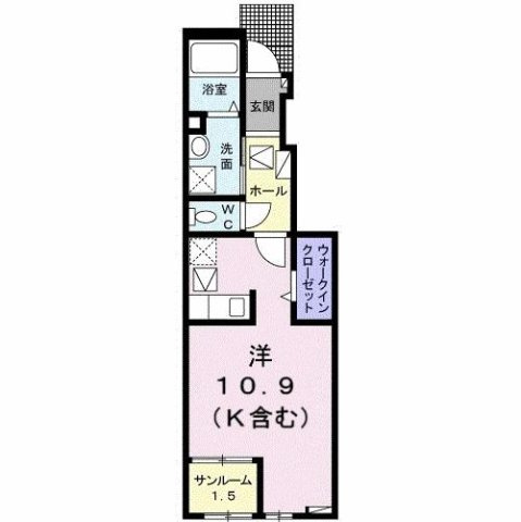 ハイ　ロザーナ　ファミリアの間取り