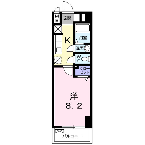 Ｍ＆Ｋ．ホープマンションの間取り