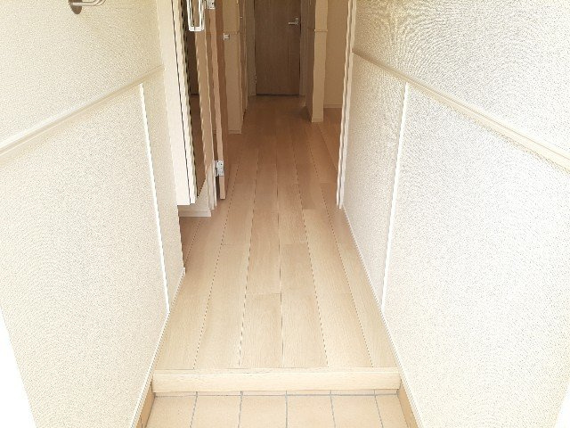 サンシャインビレッジ・Ｋの玄関|シンプルで使いやすい玄関です