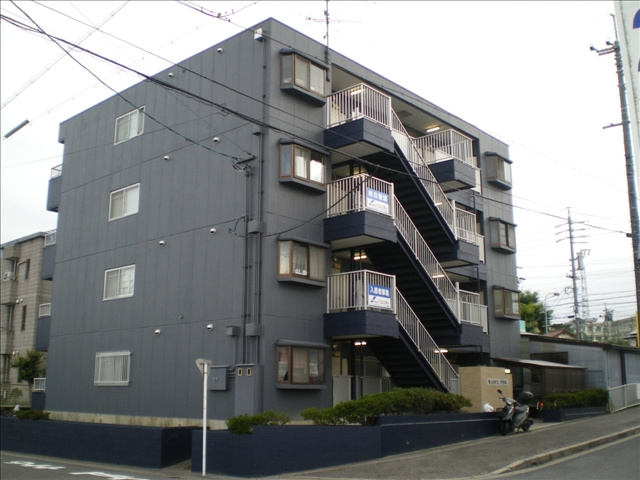 サンハイツナカヰの外観|外観は落ち着いています
