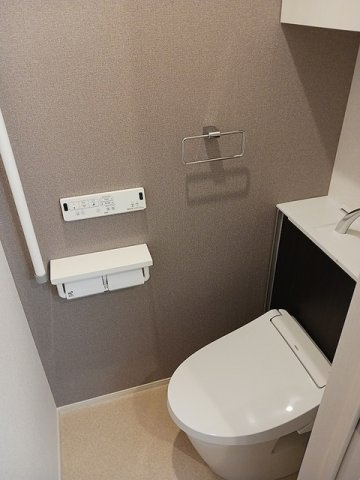 トレグロリアのトイレ|ゆったりとした空間のトイレです
