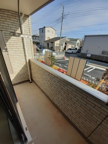 メゾン・ド・ソレイユのバルコニー|陽当たり良好なバルコニーです