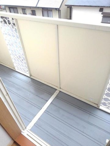 エストウチェ立田のバルコニー|陽当たり良好なバルコニーです