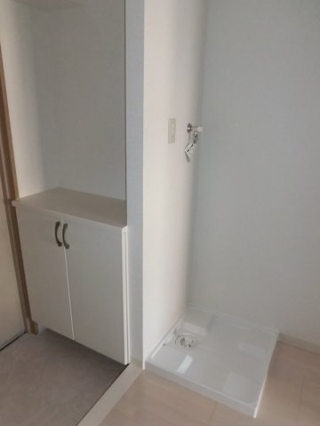 エポックステージの洗面所|スペースが確保できる洗面所です
