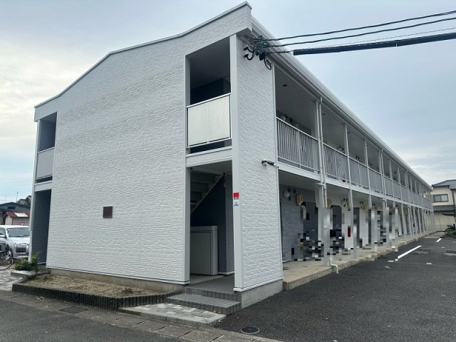 レオパレスハタノの外観|外はこのようになっています