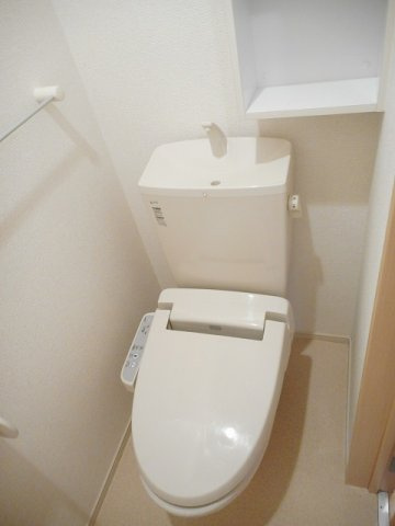 ソーレプレッソのトイレ|清潔感のあるトイレです