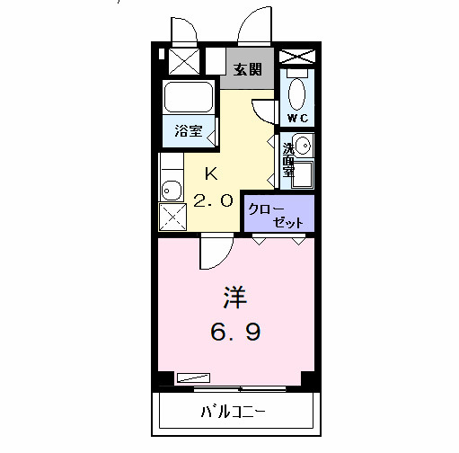 プレステージ・レオンの間取り