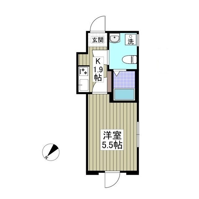 ライズ梅島の間取り