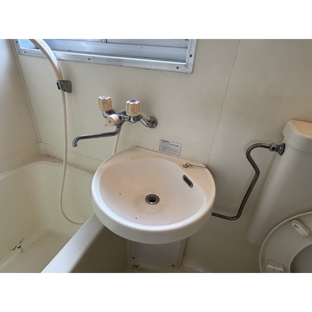 コーポ優の洗面所|忙しい朝には欠かせない洗面所です