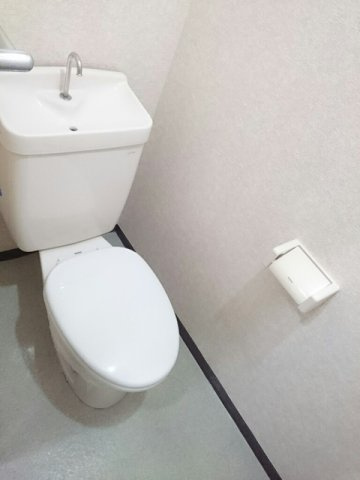 パープルハイツＢのトイレ|清潔感のあるトイレです