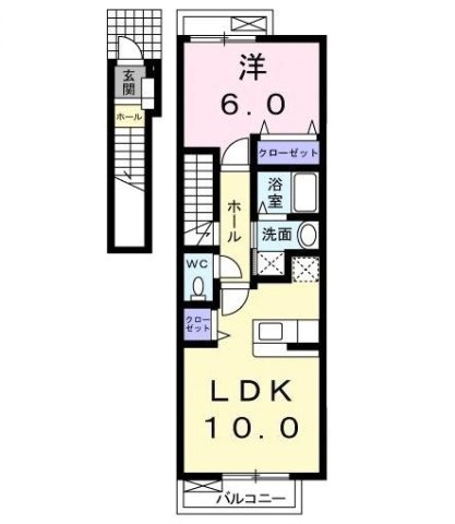 フレンドリーの間取り