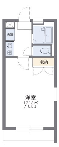 レオパレスＩＺＵＭＩの間取り|代表的な間取のため実際の間取とは異なる場合があります