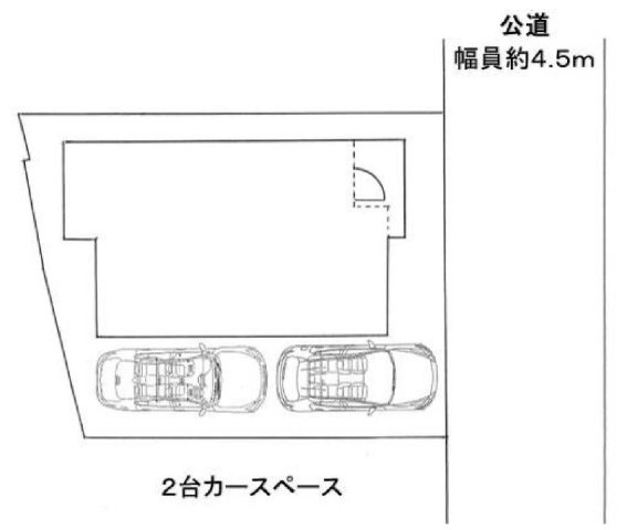 【横浜市戸塚区上矢部町73-12新築戸建て】★仲介手数料無料★（上矢部小学校・岡津中学校）の区画図