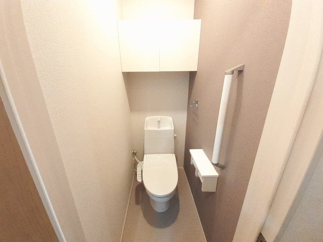 ラ・ルミエールのトイレ|シンプルで使いやすいトイレです