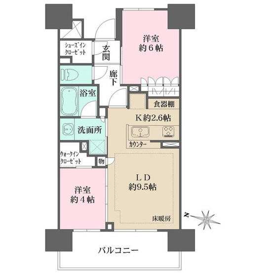 【間取り】 | ザ・パークハウスアーバンス練馬中村橋