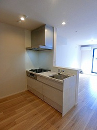モンパルク生駒元町のキッチン|使いやすいキッチンです
