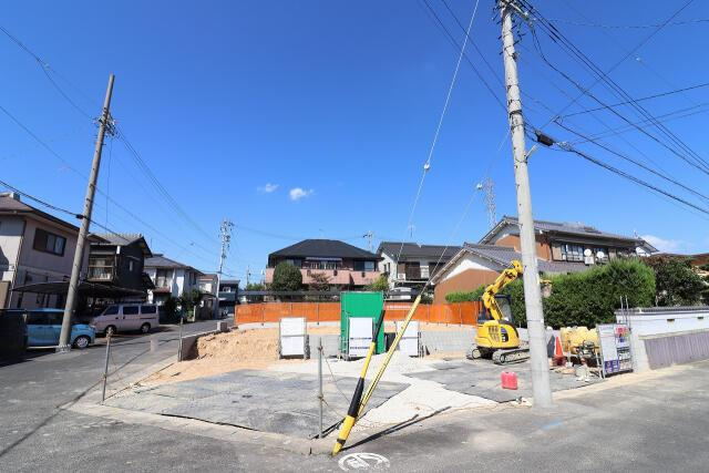 新築戸建て・仲介手数料無料）小牧市大字本庄字郷浦２棟／１期２号棟|造成後
