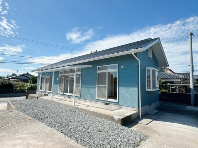 仲介手数料不要　カチタス合志市豊岡　平屋【楓の森小・楓の森中】の外観|外観（2026年8月 外壁・屋根塗装済）