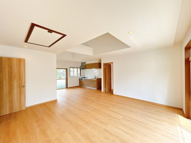 仲介手数料不要　カチタス合志市豊岡　内外装リフォーム済平屋LDK18帖【楓の森小・楓の森中】のキッチン|食器洗い乾燥機